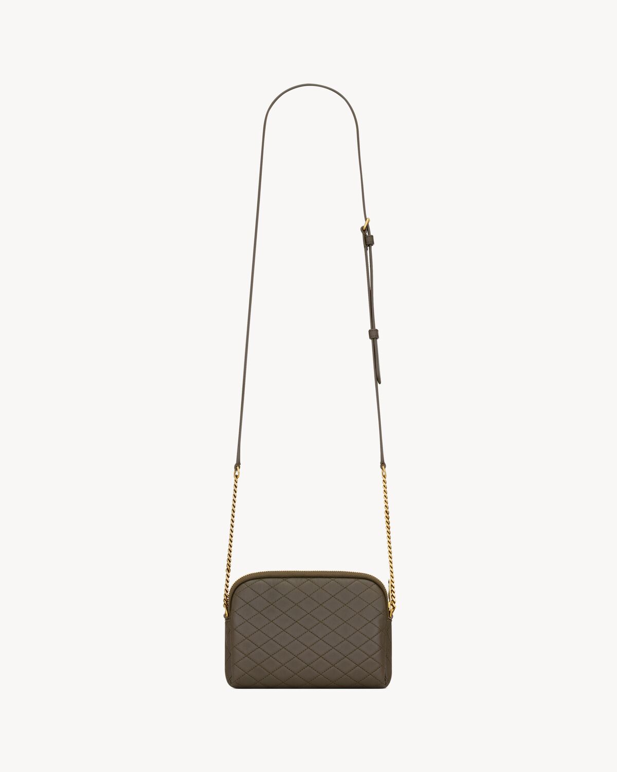 YSL Gaby Zipped Pouch in Quilted Lambskin - Image 4
